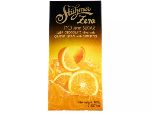 Stühmer táblás HCN 100g Narancskrémes étcsokoládé