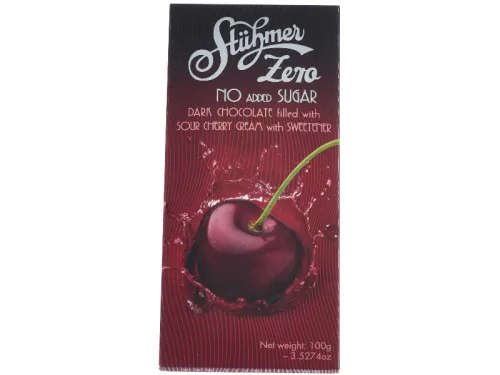 Stühmer táblás HCN 100g Meggykrémes étcsokoládé