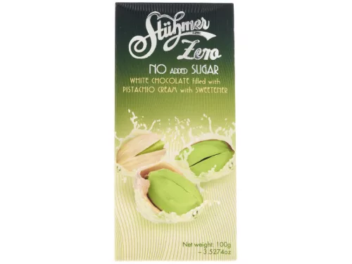 Stühmer táblás HCN 100g Pisztáciakrémes fehércsokoládé