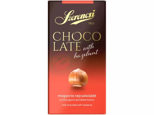 Szerencsi tábás Tej 90g Törökmogyoró darabokkal