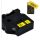 Utángyártott DYMO D1 45808 19mm x 7m fekete-sárga #S0720880
