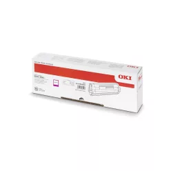 Oki MC853,MC873 Toner Magenta 7300 oldalra