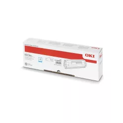 Oki MC853,MC873 Toner Cián 7300 oldalra