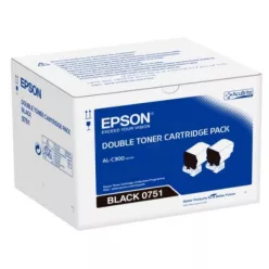 Epson C300 Toner Dupla Bk 2 x 7300 oldal kapacitás