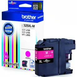   Brother LC525XLM Tintapatron Magenta 12,8 ml 1.300 oldal kapacitás