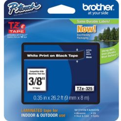 Brother TZe-325 9 mm széles 8 m hosszú szalagkazetta