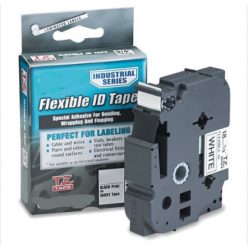   Utángyártott BROTHER TZe335 szalagkazetta 12mm x 8m fekete alapon fehér felirat IK