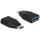 DeLock Adapter SuperSpeed USB 10 Gbps (USB 3.1 Gen 2) USB Type-C male > Type-A female