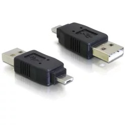 DeLock Adapter USB micro-A male to USB2.0 A-male