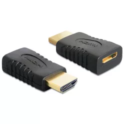 DeLock Adapter High Speed HDMI - A male > C female