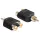 DeLock Adapter 2x RCA female > 1x RCA male