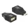 DeLock Adapter USB Micro B male > USB 2.0 female OTG full covered