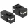 DeLock Keystone module USB 2.0 A female > USB 2.0 A female Black