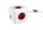 Allocacoc PowerCube Extended USB Hálózati Elosztó 4DIN 1,5m Boston Red