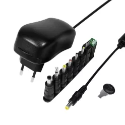Logilink PA0167 Universal power supply 3-12V 12W Black