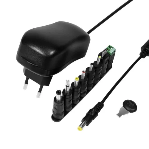 Logilink PA0167 Universal power supply 3-12V 12W Black