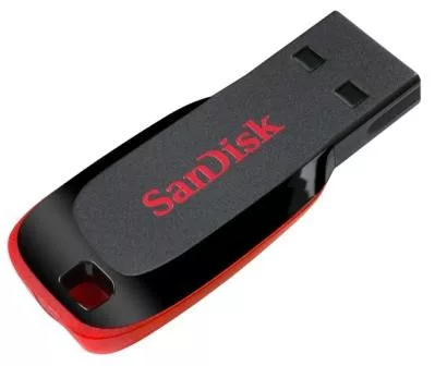Sandisk 16GB Cruzer Blade USB 2.0 Black/Red