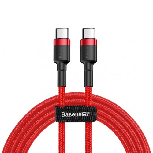 Baseus Cafule USB Type-C - USB Type-C QC3.0 cable 2m Red