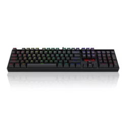   Redragon Mitra RGB Backlight Mechanical Keyboard Blue Switches Black HU