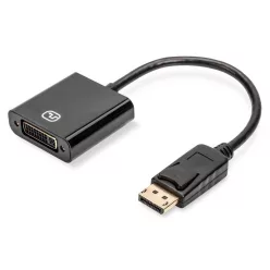   Assmann DisplayPort - DVI-I (Dual Link) Adapter/Converter cable 0,15m Black