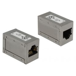 DeLock Adapter RJ45 jack > RJ45 jack Cat.5e STP
