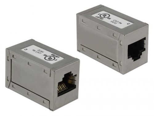 DeLock Adapter RJ45 jack > RJ45 jack Cat.5e STP
