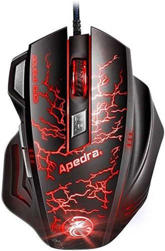 Apedra A7 Gamer Black/Red