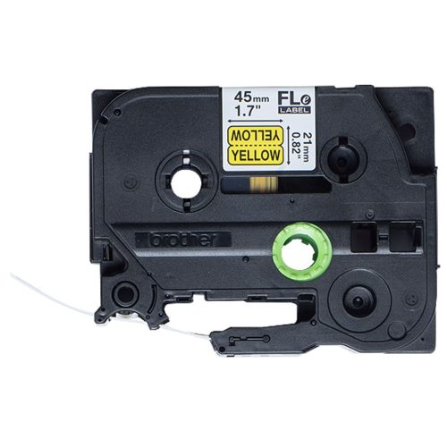 Brother FLe-6511 laminált P-touch flexibilis szalag (21mm) Black on Yellow