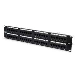 Digitus 48-port Patch Panel 2U Black