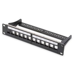 Digitus 12-port Patch Panel 1U Black
