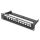 Digitus 12-port Patch Panel 1U Black