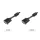 Assmann DVI connection cable, DVI(24+1), 2x ferrit 5m Black