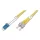 Digitus DK-2931-01 száloptikás kábel 1 M LC ST I-VH OS2 Yellow