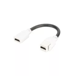 Digitus HDMI 2.0 Keystone Jack Black/White