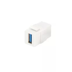 Digitus DN-93404 USB keystone modul White