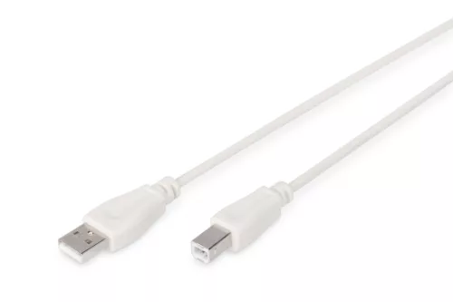 Assmann USB connection cable, type A - B 3m Beige