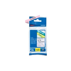   Brother TZe-MQE31 laminált P-touch szalag (12mm)  Black on Pastel Pink - 4m