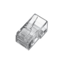   Assmann Modular Plug, for stranded  Round Cable, 8P8C (100db/cs)