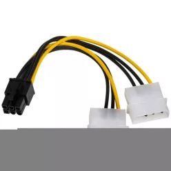 Akyga AK-CA-13 2x Molex/PCI-Express 6-pin Adapter