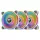 Thermaltake Riing Quad 14 RGB Radiator Fan White TT Premium Edition (3-Fan Pack)