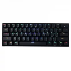   Redragon Draconic Compact RGB Wireless Red Mechanical Tenkeyless Designed Bluetooth Gaming Keyboard Black HU