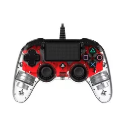 Nacon Illuminated Compact USB Gamepad Transparent/Red