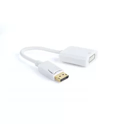   Gembird A-DPM-DVIF-002-W DisplayPort to DVI adapter cable White