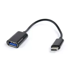 Gembird A-OTG-CMAF2-01 USB2.0 OTG Type-C adapter cable Black