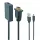 Gembird A-VGA-HDMI-01 VGA to HDMI adapter cable 0,15m Black