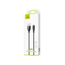 Usams U18 Round Mirco Cable Black