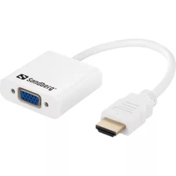 Sandberg HDMI to VGA+Audio Converter White