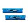 G.SKILL 8GB DDR3 2400MHz Kit(2x4GB) Ares Blue
