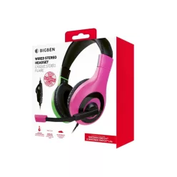   Bigben Interactive Stereo Gaming Headset V1 Nintendo Switch Pink/Green