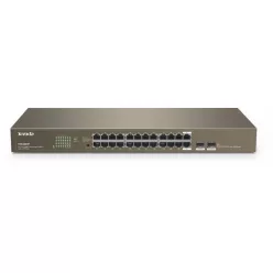   Tenda TEG1024F 24-Port Gigabit Unmanaged Switch with 2 SFP Slots